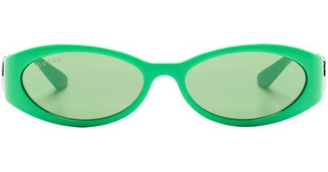 hailey oval frame gucci|Oval.